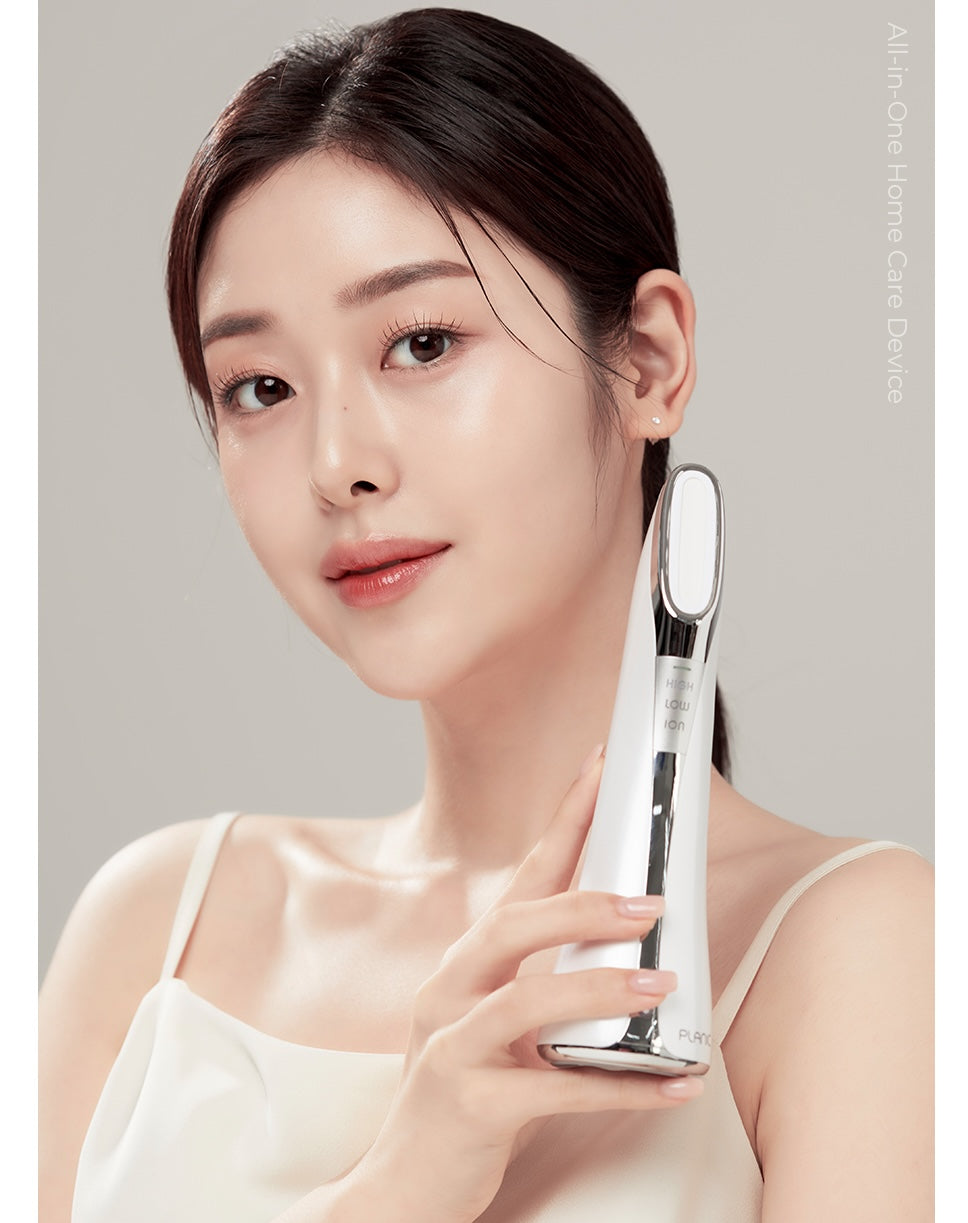 HOMETHERA Attibe planic plasma + galvanic in one device increasing absorption calming skin