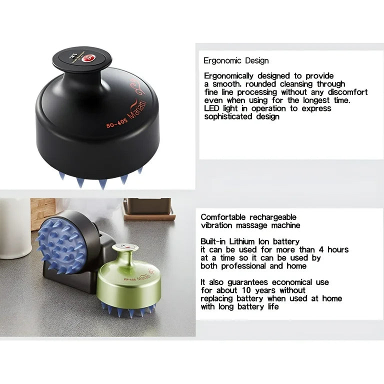 Mariatti Scalp Massager SO-405 – Wireless Electric Scalp Care Device
