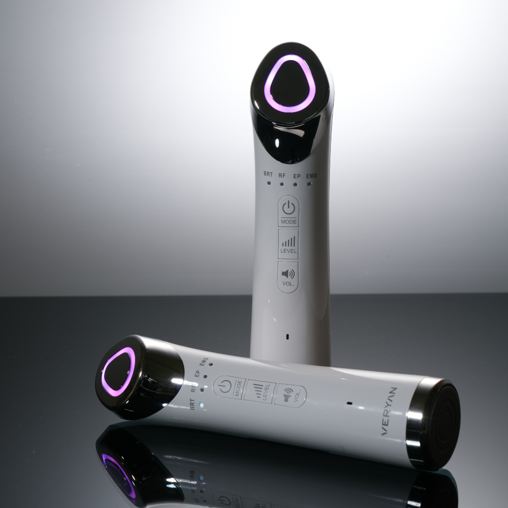 VERYAN All-in-One Beauty Device – RF, EMS, EP, LED for Brightening, Lifting, Anti-Acne & Wrinkle Care