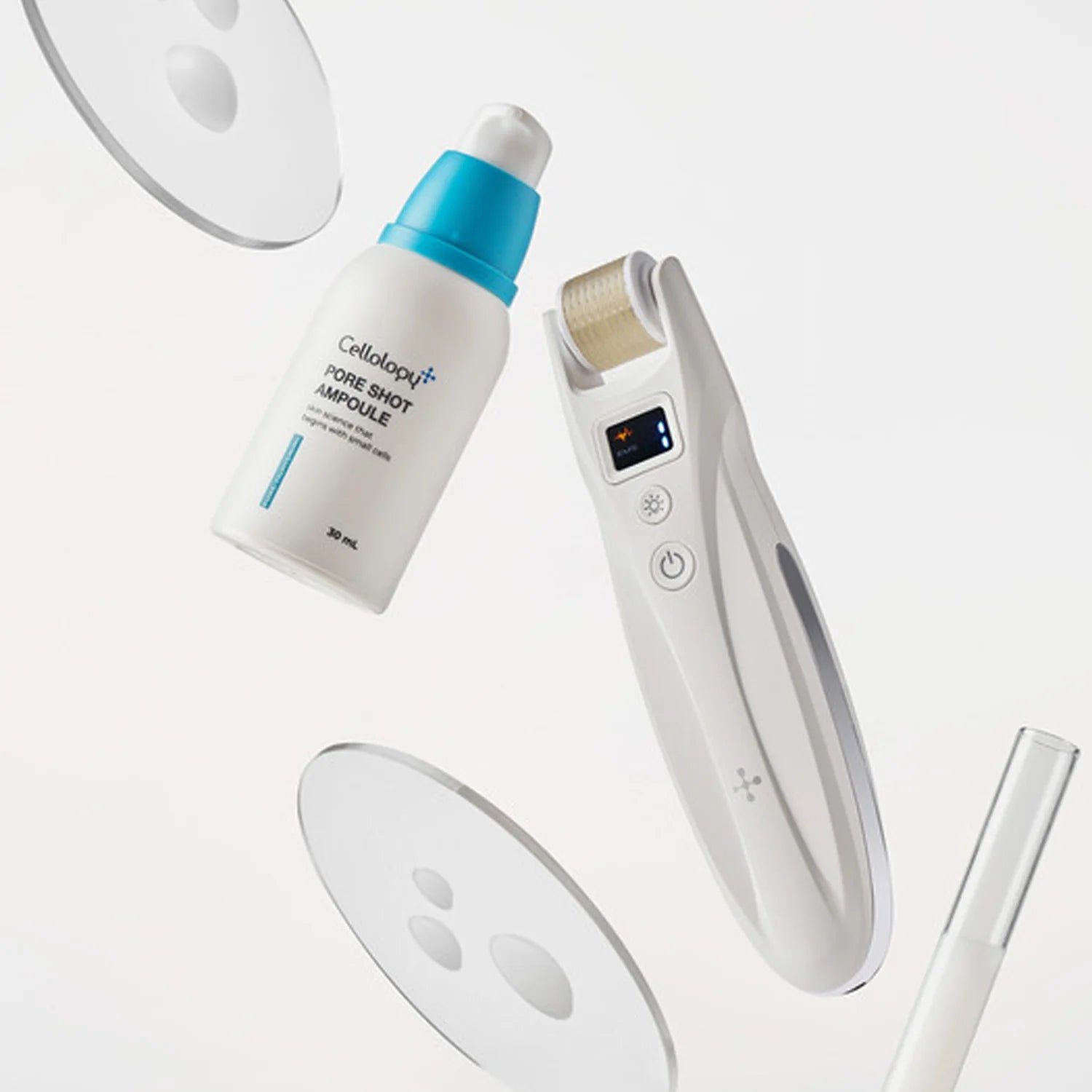 Cellology Pore Shot MTS Set  (MTS Device + Ampoule 30ml + 4 Cartridges)