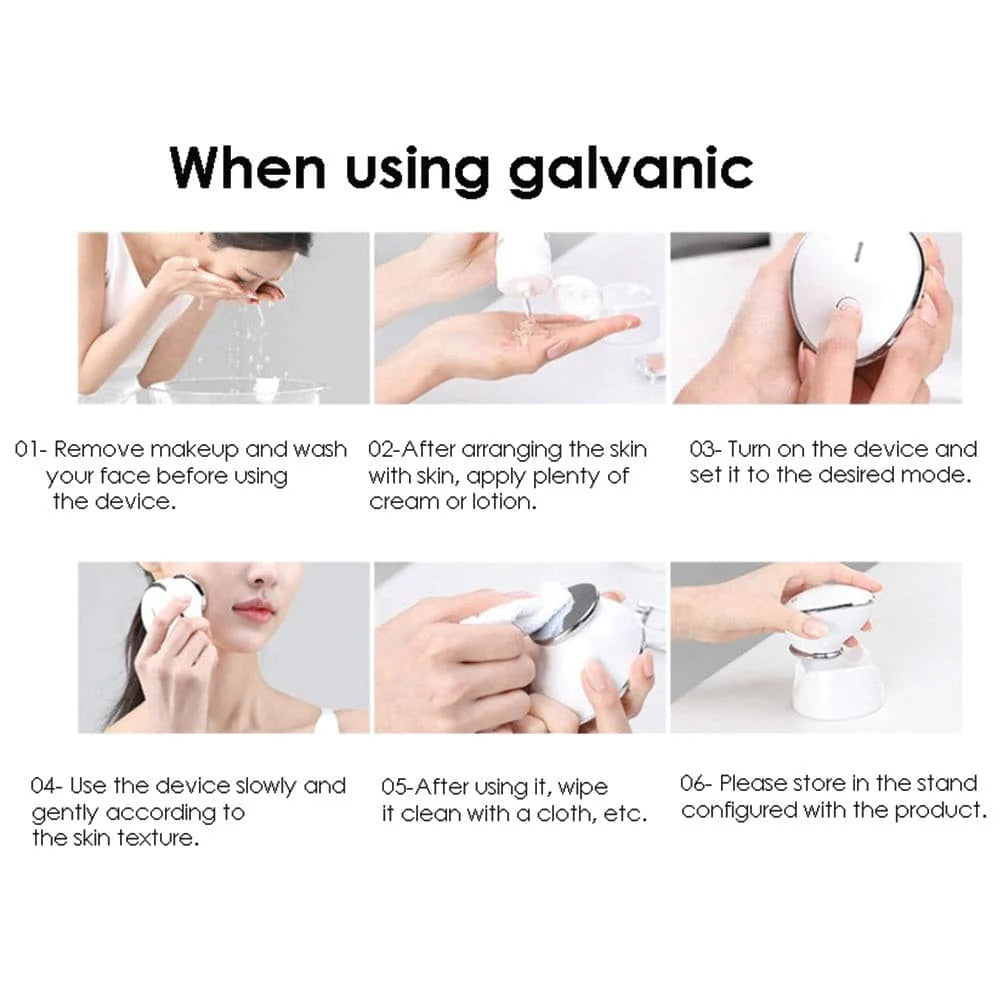 OA PetitCare Galvanic Vibration Facial Cleanser