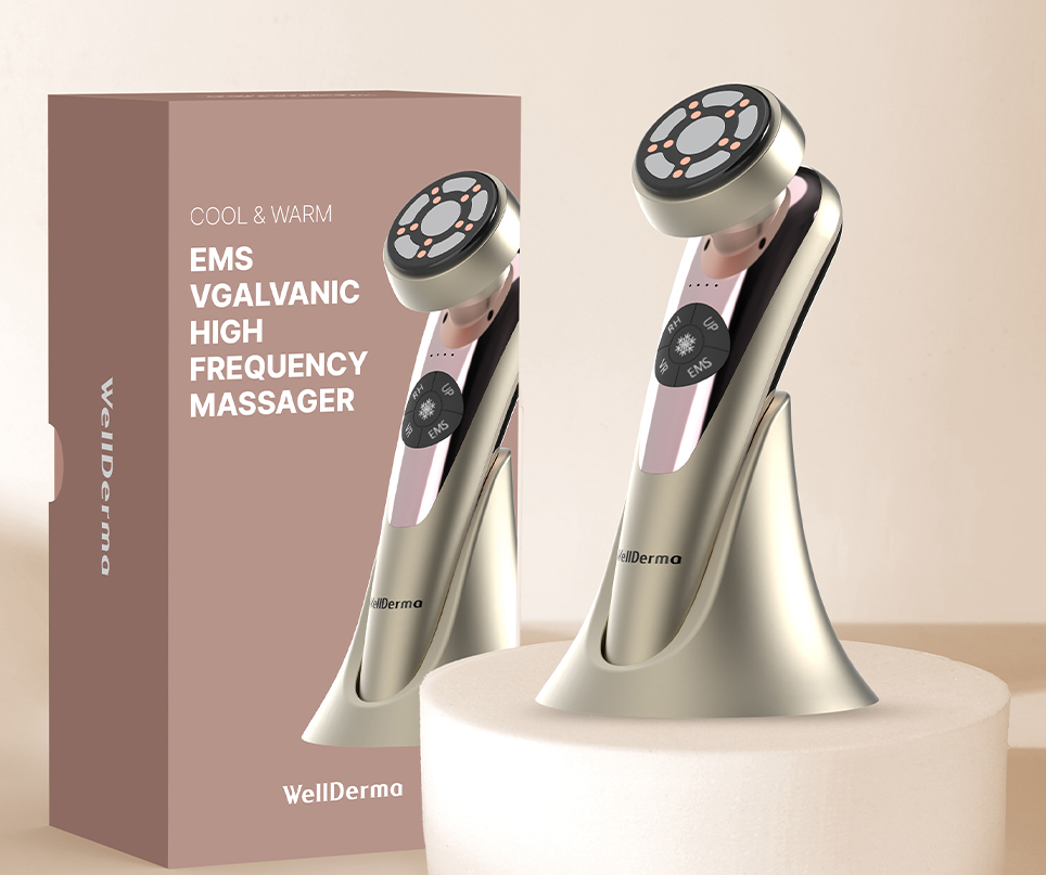 WellDerma EMS Galvanic High Frequency Massager
