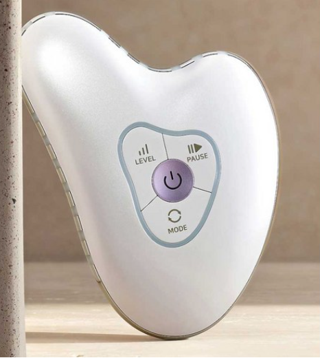 Centellian24 Madeca Prime Ritual White Pearl High-Frequency Galvanic Gua Sha Massager + Relaxing Fit-Face Boosting Cream 150ml