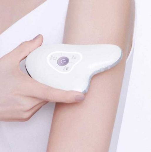 Centellian24 Madeca Prime Ritual White Pearl High-Frequency Galvanic Gua Sha Massager + Relaxing Fit-Face Boosting Cream 150ml