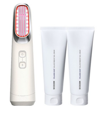 SKEDERM Volium High-Frequency Beauty Device + Collagen Gel Cream 2-Piece Set