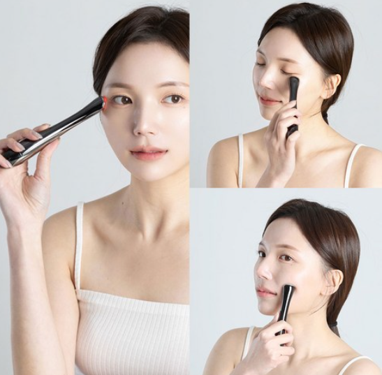 PEARLCARE 1MHz High-Frequency 6-in-1 Eye Massager (+Collagen Ampoule Package) – Total Under-Eye Care at Home