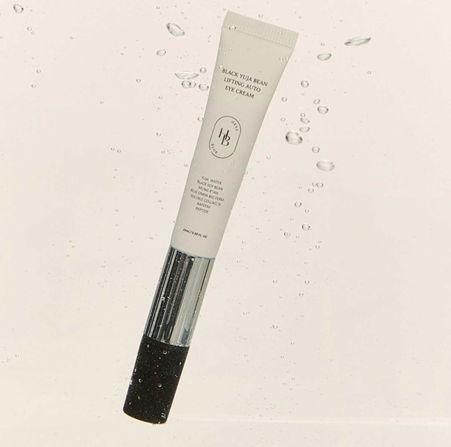 HEVEBLUE Black Yuja Bean Lifting Auto Eye Cream – 15ml