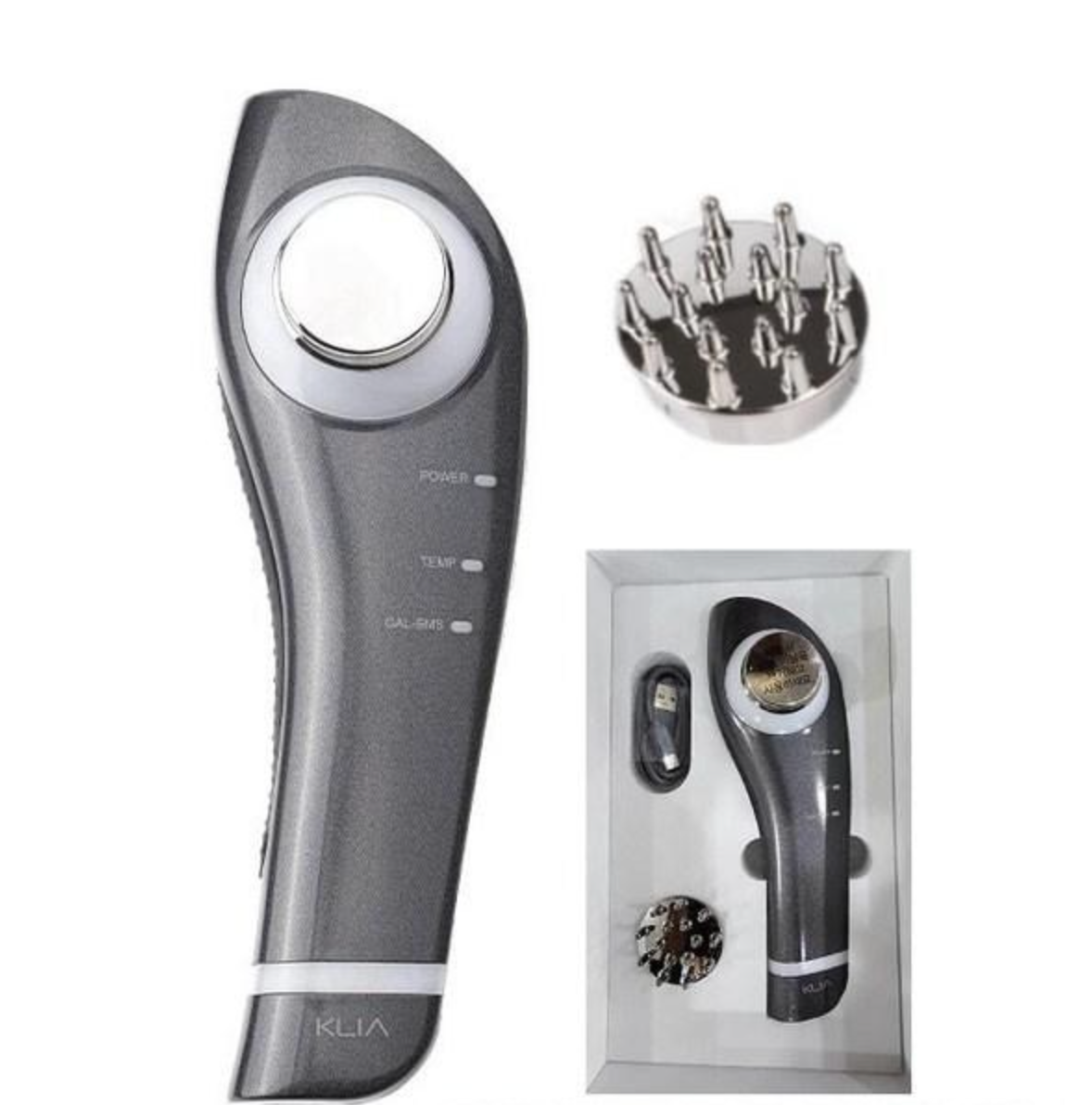 Klia Triple Galvanic KLIA-GD2 - 3-in-1 Face & Scalp Beauty Device from Korea