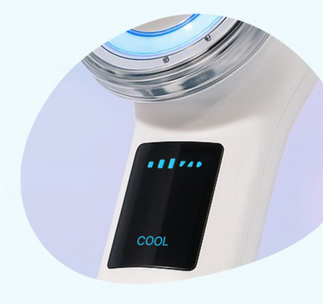 OA Coolderma Galvanic Facial Massager EMS Beauty Skin Device