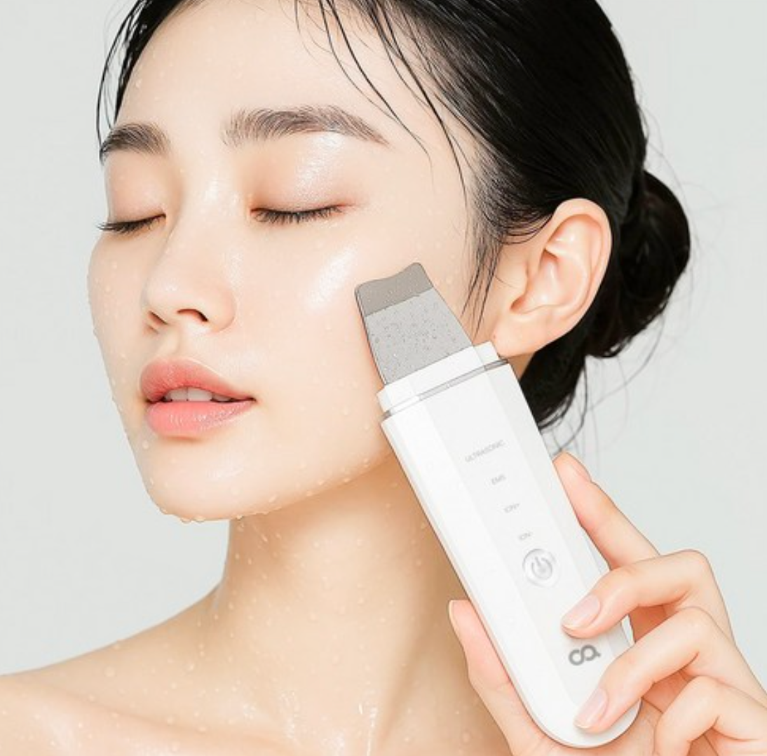 OA Aqua Peeling Galvanic Massager - Blackhead Dead Skin Cell Sebum Remover Device