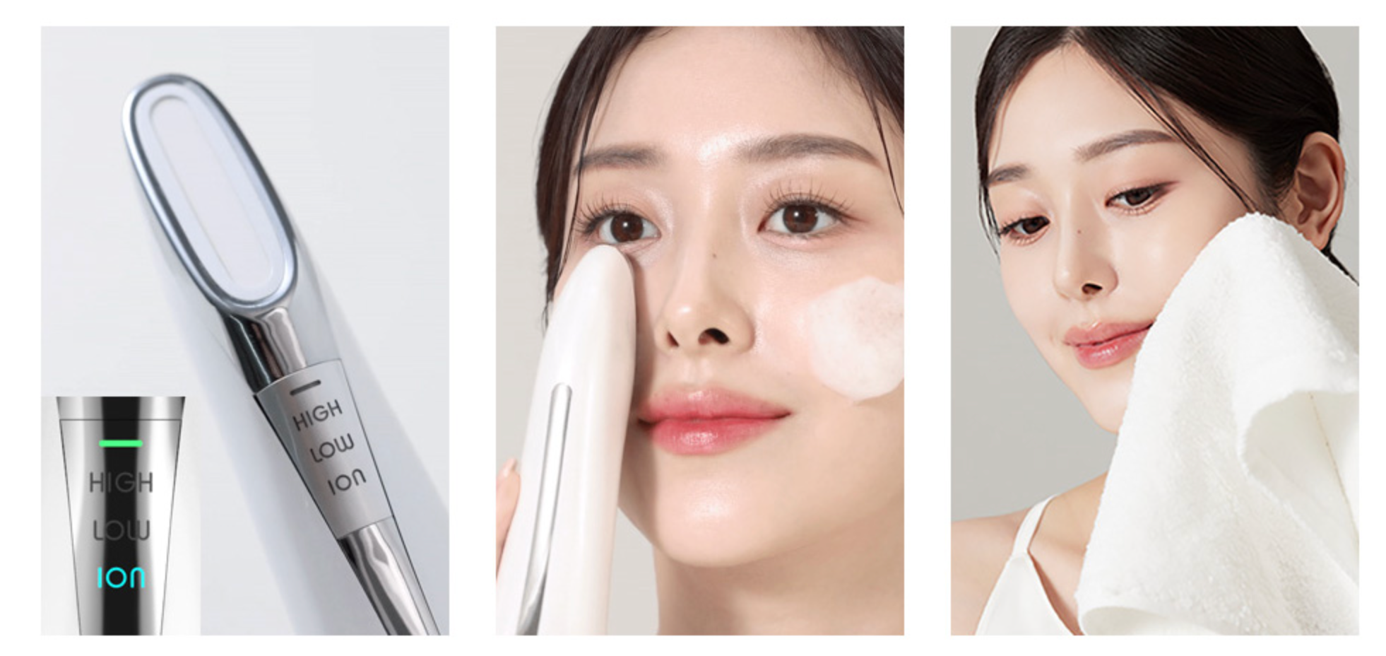 HOMETHERA Attibe planic plasma + galvanic in one device increasing absorption calming skin