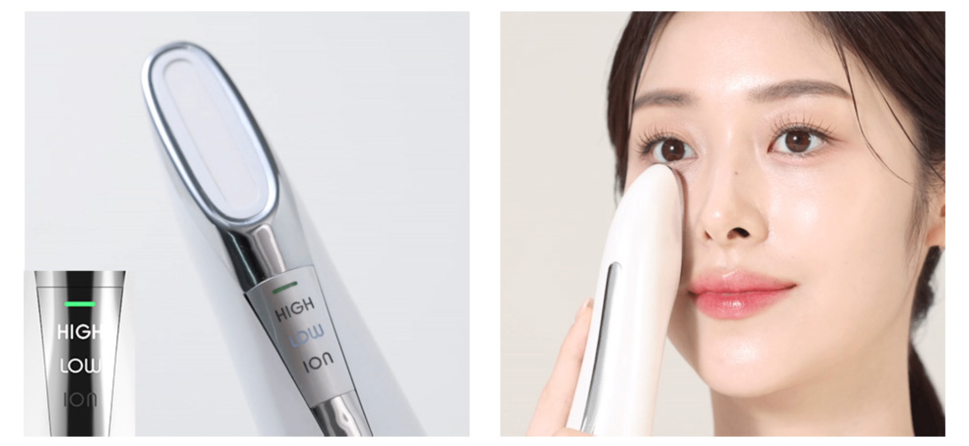 HOMETHERA Attibe planic plasma + galvanic in one device increasing absorption calming skin