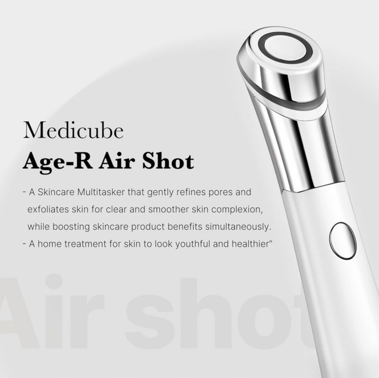 Medicube Age-R ATS Air Shot - Advanced Skincare Device for Professional Results at Home