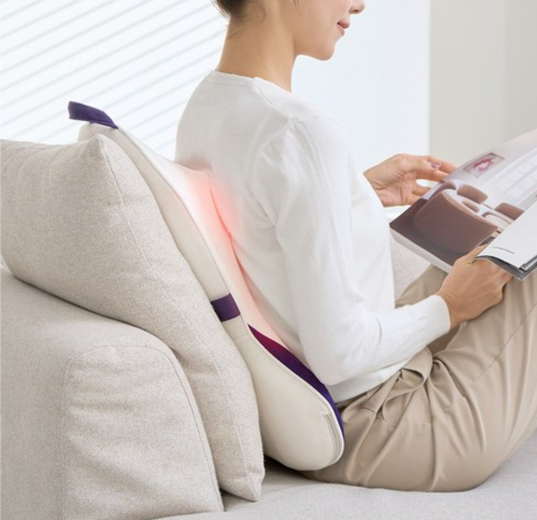PULIO Back Lumbar Cushion Massager