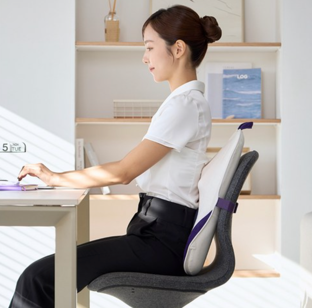 PULIO Back Lumbar Cushion Massager