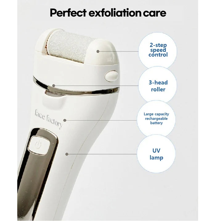Face Factory FF-17 Rechargeable Electric Foot Callus Remover